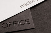 Embossed Gloss Cards