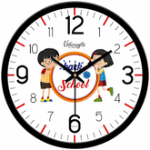 School Names Wall Clocks | School Logo | helloprint.pk