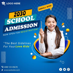 Custom Flyers Printing - New Admissions 2025