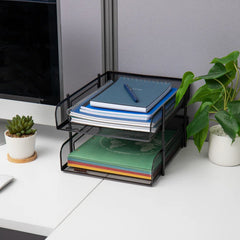 Stackable Paper Tray – Efficient File Storage for Office & Home
