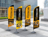 Custom Event Flags for Company | Online Flags in Pakistan (Min. 10 pcs)