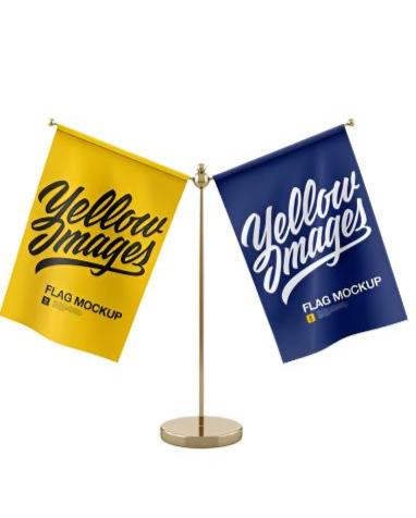 Desk Office Flags | Export Quality by HelloPrint.pk (Min. 5 pcs)