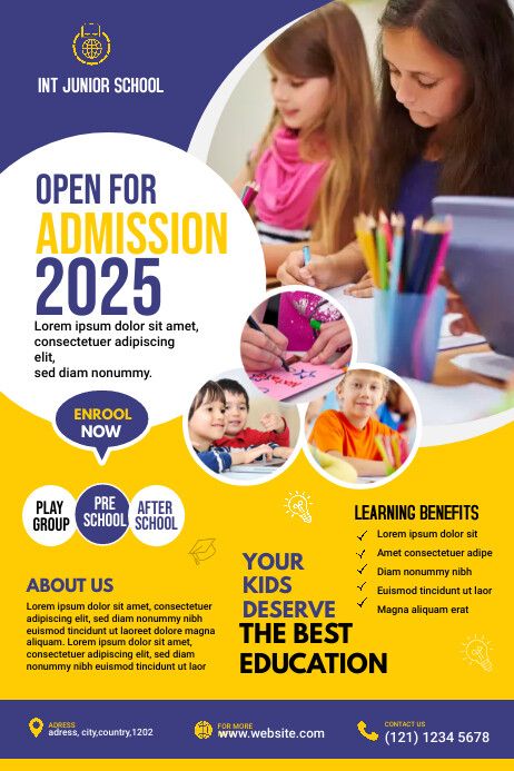 Admissions Flyers | School Admissions (Min. 2000 pcs)