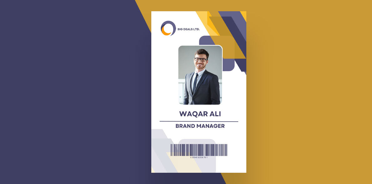 Customizable Professional ID Card