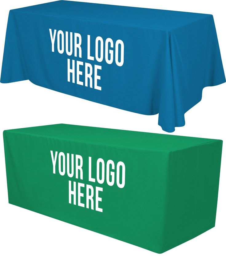 Custom Table Cloths | Fitted Table Cloths with Logo