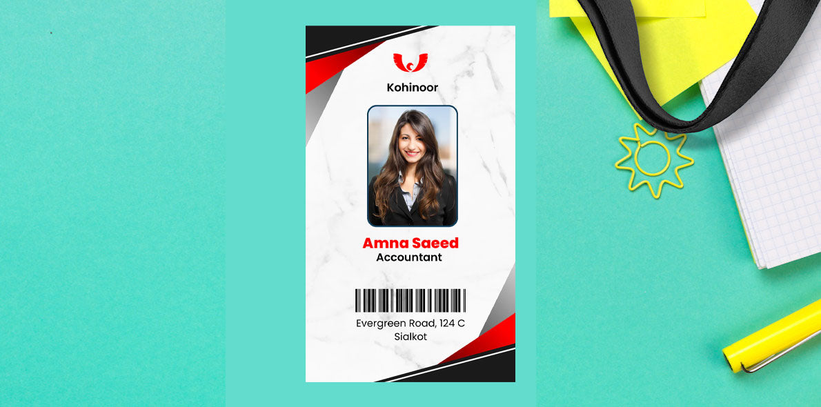 PVC Virtux NFC Employee ID Card, Digital printing