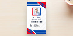 Premium Vector Modern Official ID Card