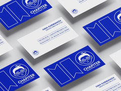 Folded Business Cards