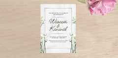 Customized Wedding Invitation Card