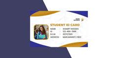 Customizable Student ID Card