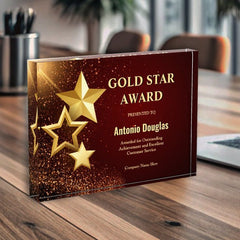Custom Teamwork Awards & Plaques Online | HelloPrint.pk