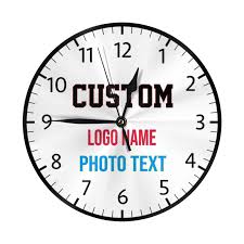 Logo Clocks | Custom Logo Wall Clocks by HelloPrint.pk