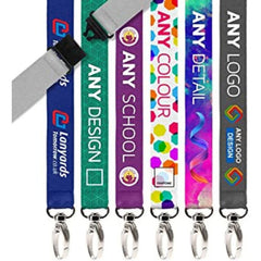 Custom Lanyards - Digital Printing | HelloPrint.pk (Min. 100 pcs)